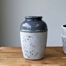 Ceramic Round Vase by Biggie Best